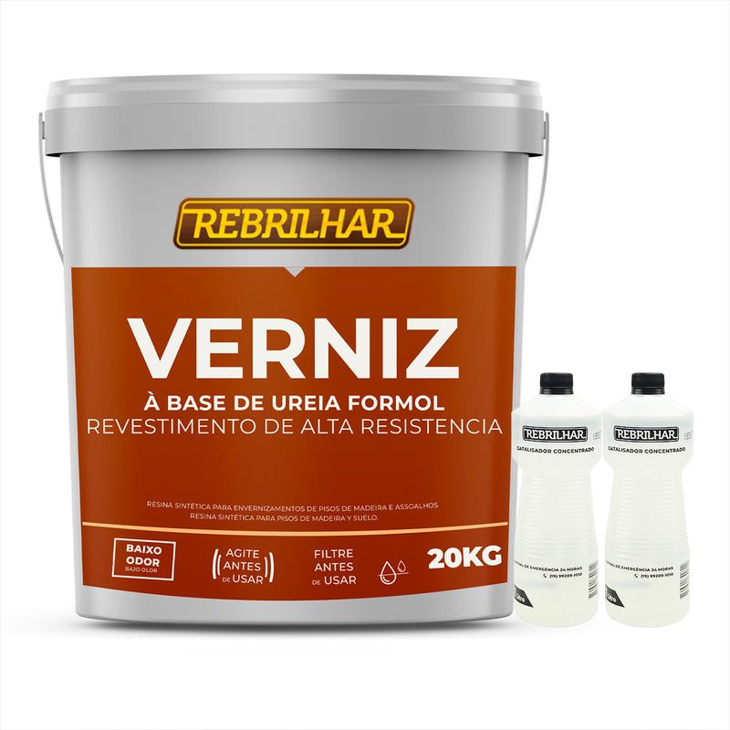 Verniz Rebrilhar alto trafégo Brilhante 20kg