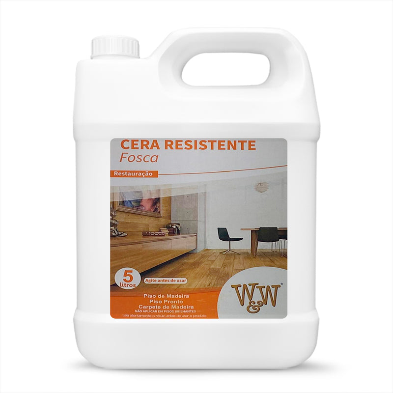 Cera Resistente Fosca W&w 5L