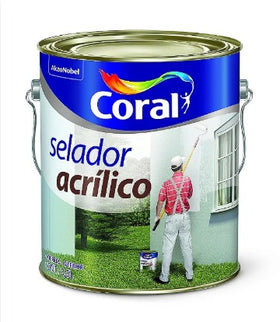 Selador Acrílico Coral 3,6l Branco