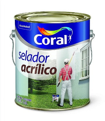 Selador Acrílico Coral 3,6l Branco