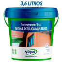 Resina Base Água Eco Fuseprotec 3,6 Lt Incolor Transparente