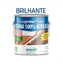 Resina Acrílica Fuseprotec 3,6 Lt Brilhante Viapol Incolor Transparente