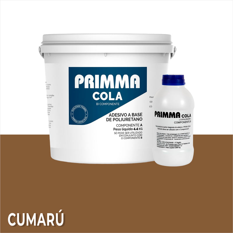 Cola Pu Primma Flex 5kg Calafetação Massa Madeira Cumaru