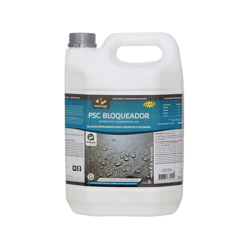PSC Bloqueador Pisoclean 5L – Selador Impregnante e Hidrofugante para Concreto e Pedras