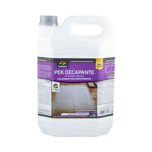 Pek Decapante Removedor de Barros e Manchas Vermelhas 5l - Pisoclean