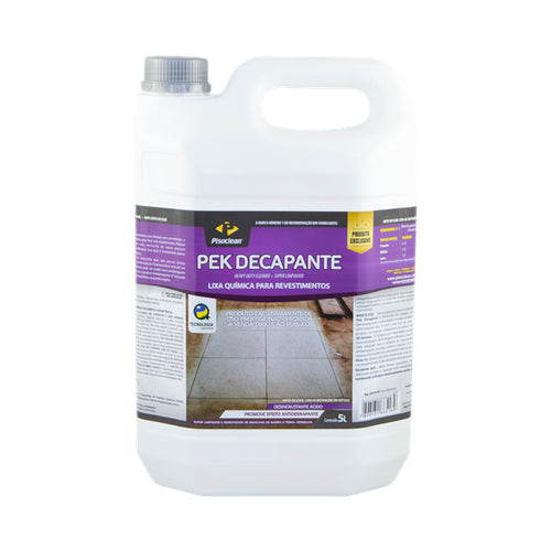 Pek Decapante Removedor de Barros e Manchas Vermelhas 5l - Pisoclean