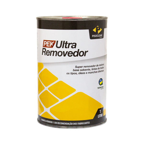 Pek Ultra Removedor de Ceras, Tintas, Óleos, Resinas 1l - Pisoclean
