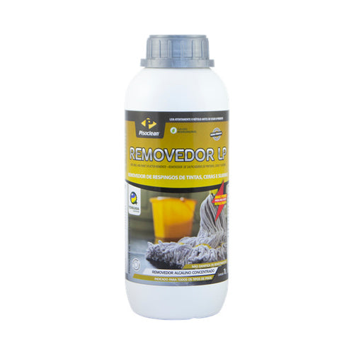 Removedor LP Pisoclean 1L – Removedor de Tintas, Ceras e Sujeiras Difíceis