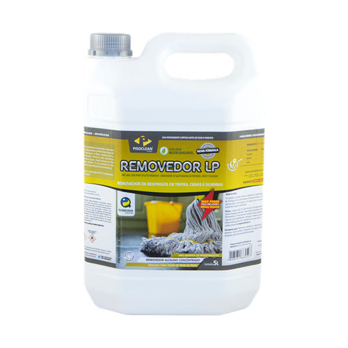 Removedor LP 5L Pisoclean – Remove Tintas, Ceras, Resinas e Sujeiras Pesadas