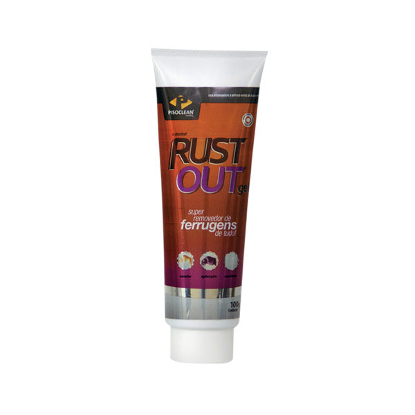 Pek Rustout Gel Removedor de Ferrugem 100g - Pisoclean