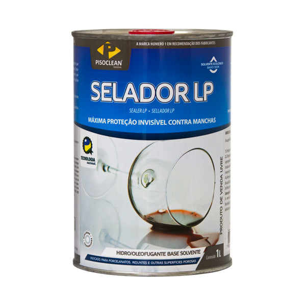Selador LP 1L Pisoclean Hidro Oleofugante para Porcelanato e Pedras