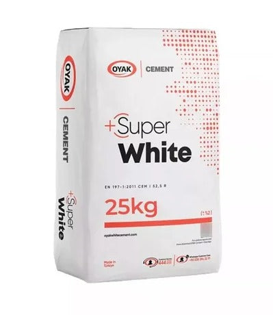 Cimento Estrutural Branco 25Kg
