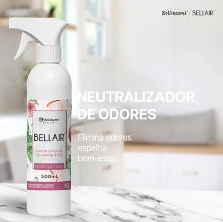 Aromatizador Bellair Elimina Odores Aroma Fresco 500ml Bellinzoni