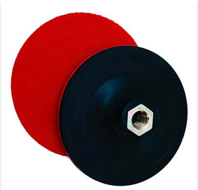 Prato Suporte para Lixa 100mm com Velcro e Espuma (4”) para Politriz