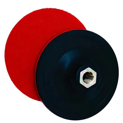 Prato Suporte para Lixa 100mm com Velcro e Espuma (4”) para Politriz