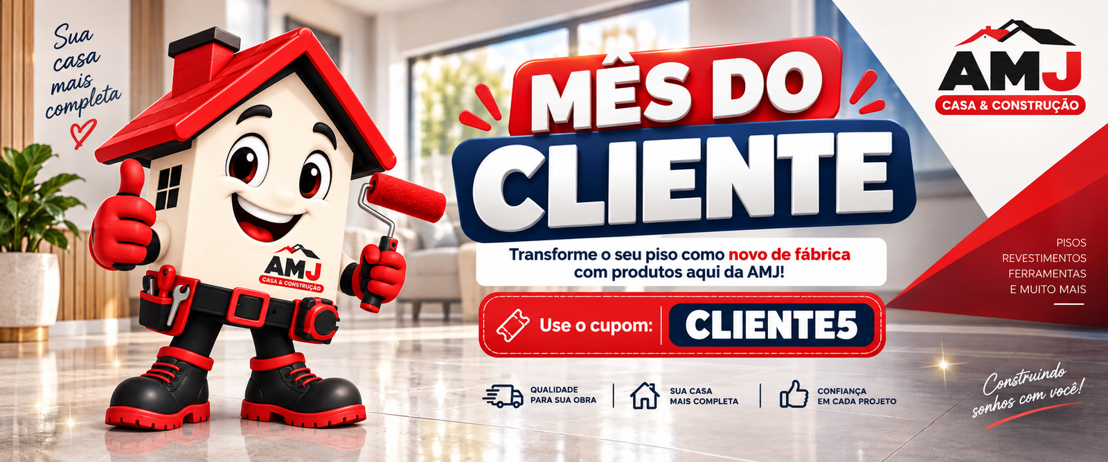 AMJ - Casa e Construção