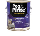 Tinta Acrílica Fosco Peg & Pinte Branco Neve 3,6l - Eucatex