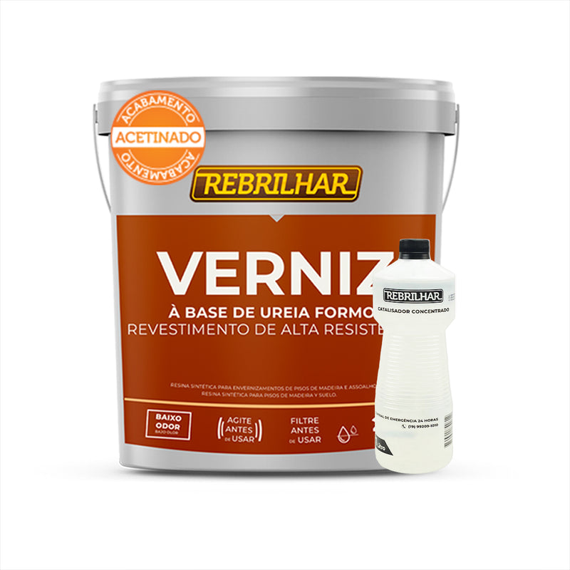 Verniz Rebrilhar alto trafégo Acetinado 5kg