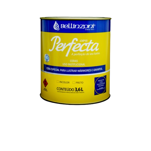 Cera Perfecta Incolor Bellinzoni 3,6kg – Cera para Mármore, Granito e Pedras Claras