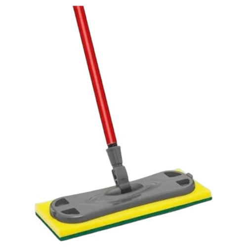 Mop Esfrega Piso Esponja P/ Pisos Frios Azuleijos E Piscina Vermelho Condor
