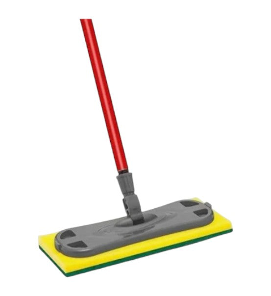 Mop Esfrega Piso Esponja P/ Pisos Frios Azuleijos E Piscina Vermelho Condor