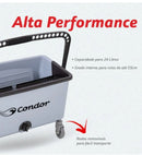 Cacamba Para Pintura Rolo Balde Bandeja Profissional 24 Litros