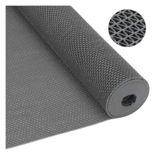 Tapete Antiderrapante Deck Piscina Banheira Box 1,20m X 10m Cor Cinza