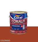 Tinta Esmalte Coralit Alto Brilho Ultra Resistência 3,6l Madeira E Metal Coral