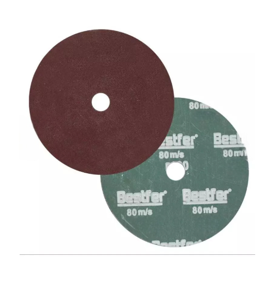 Kit 10 Discos De Lixa Bestfer 4 1/2 115MM Bestfer Vários Grãos