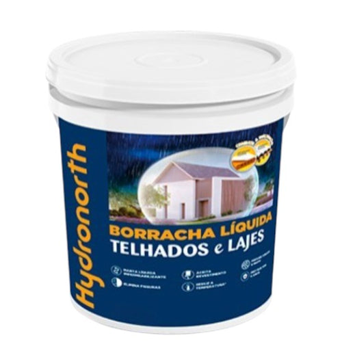 Manta Liquida Impermeavel 4,5kg Telhados e Lajes Hydronorth