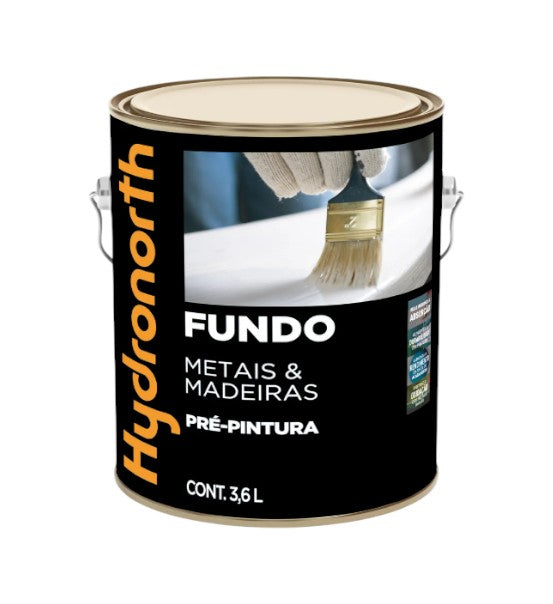 Preparador Fundo Para Metais E Madeiras Pré-Pintura Hydronorth 3,6l