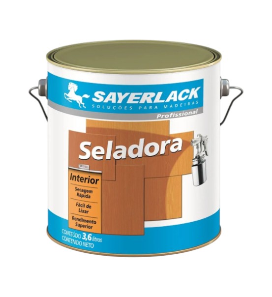 Seladora para Madeira Incolor 3,6L Movéis Sayerlack