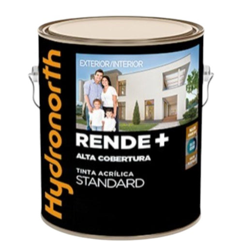 Rende+ Alta Cobertura Tinta Acrílica 3,6l Hydronorth