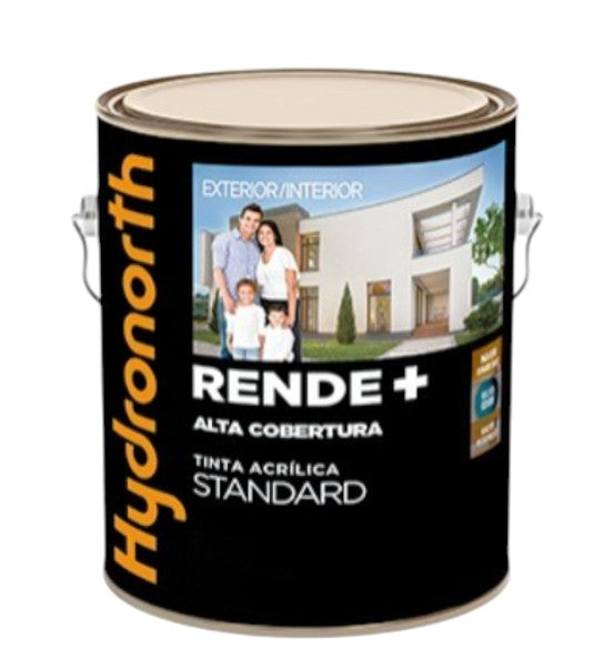 Rende+ Alta Cobertura Tinta Acrílica 18l Hydronorth