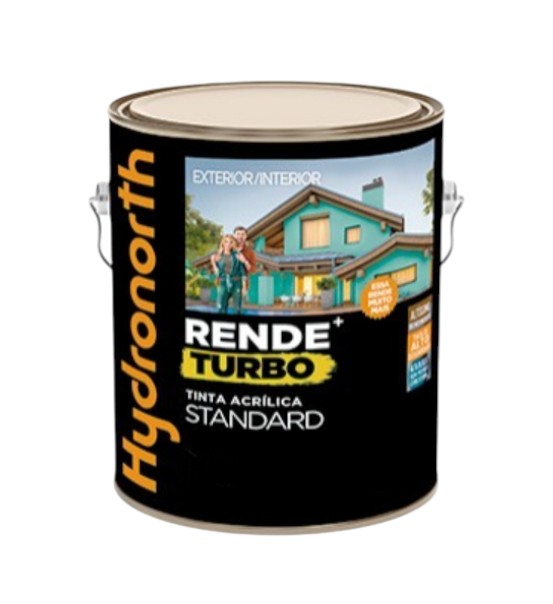 Rende+ Turbo Tinta Acrílica 3,6l Hydronorth