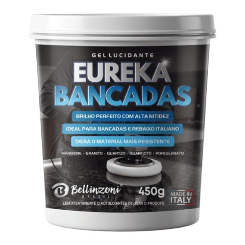 Eureka Bancadas 450g Incolor Bellinzoni – Cristalizador para Mármore, Granito e Quartzo