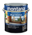 Verniz Premium Marítimo Base Solv Para Portas Janelas Portões Madeira 3,6l Cor Natural Brilhante Montana