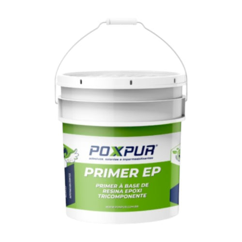 Primer Epóxi Poxpur 2,5kg Promotor de Aderência em Superfícies Úmidas | Base para Epóxi e PU