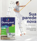 Tinta Látex Acrílico Qualyvinil Super Econômica Branco 18l Fosco