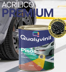 Tinta Acrílica Pisos e Quadras Alta Durabilidade E Resistência Qualyvinil 3,6l
