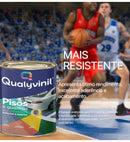 Tinta Acrílica Pisos e Quadras Alta Durabilidade E Resistência Qualyvinil 3,6l