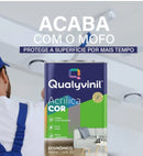 Tinta Látex Acrílico Qualyvinil Super Econômica Branco 18l Fosco