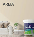 Tinta Acrílica Econômica Alto Rendimento e Cobertura Qualyvinil Fosca 3,6l