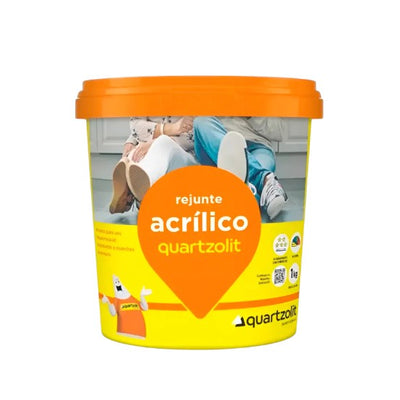 Rejunte Acrílico Weber Impermeável Quartzolit 1kg Cores