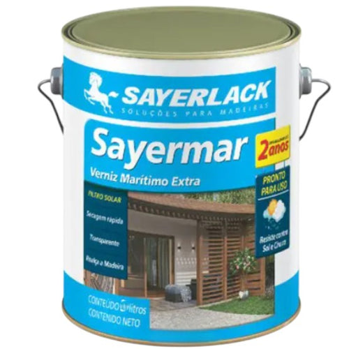 Sayermar Verniz Marítimo Extra Brilhante 750ml - Sayerlack