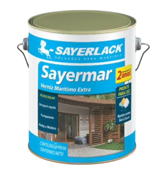Sayermar Verniz Marítimo Extra Brilhante 750ml - Sayerlack