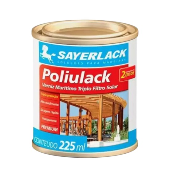 Poliulack Acetinado Para Madeira 225ml Sayerlack