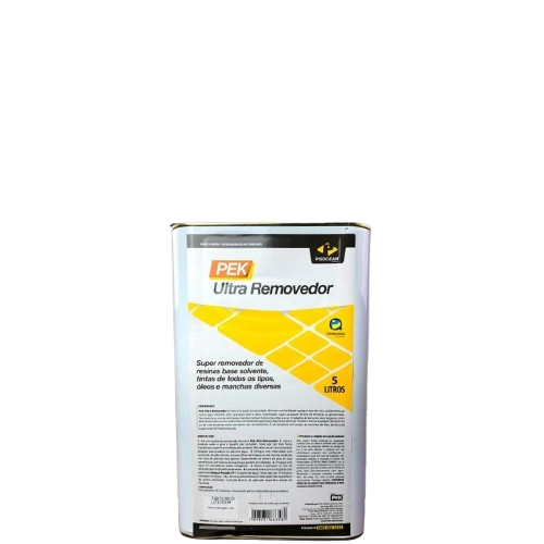 Pek Ultra Removedor de Ceras, Tintas, Óleos, Resinas 5l - Pisoclean