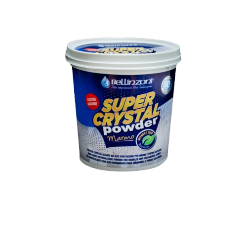Super Crystal Mármore Bellinzoni 1kg Grana Fina – Polimento e Brilho para Mármore