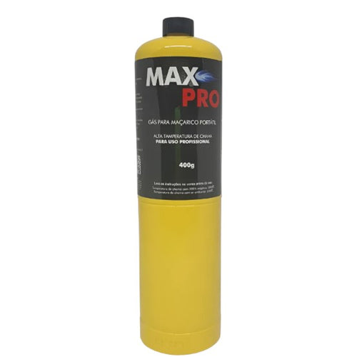 Maçarico Portatil Refil Cilindro Gás Mapp Pro 400g